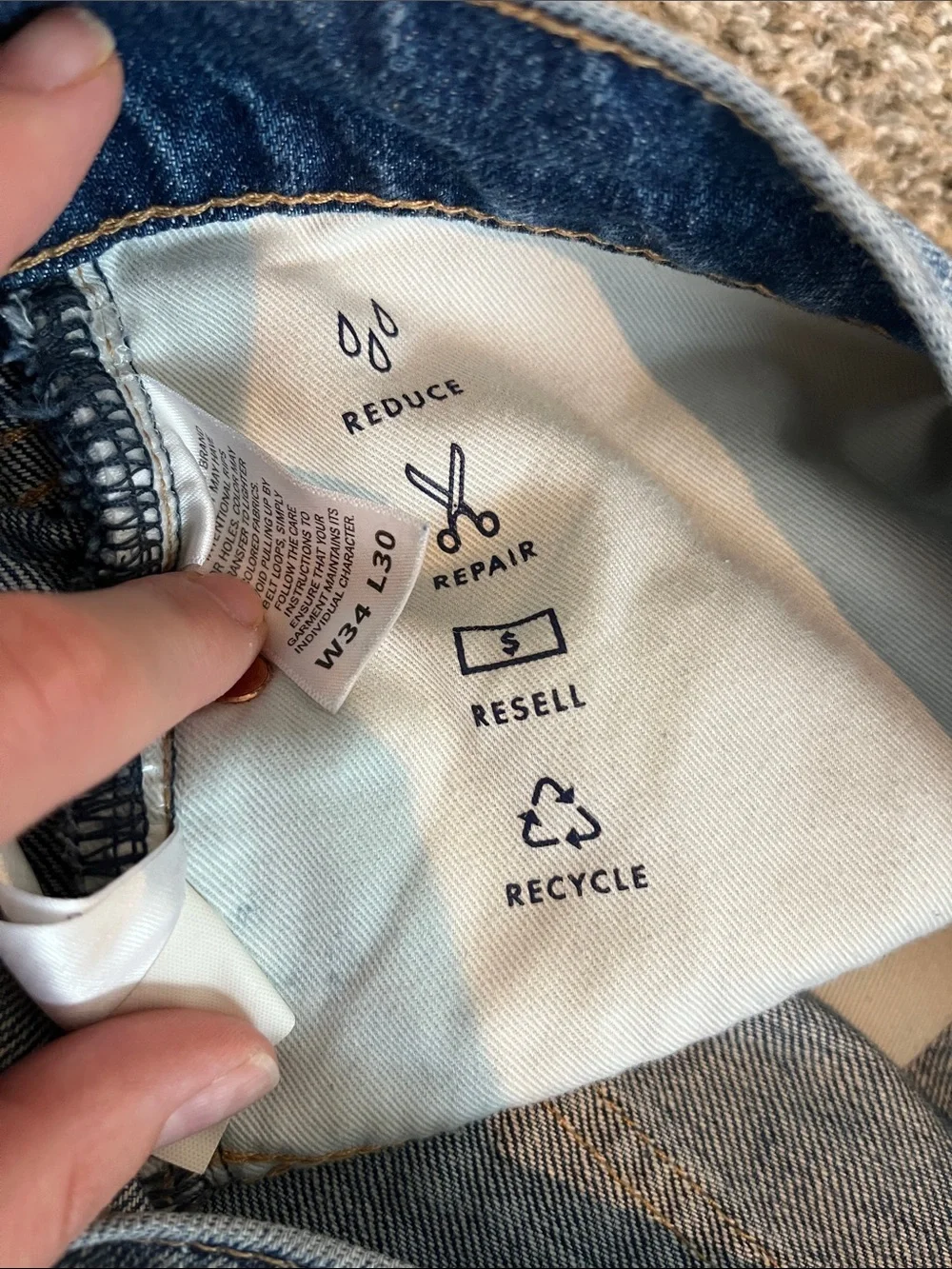 Lucky Brand straight leg